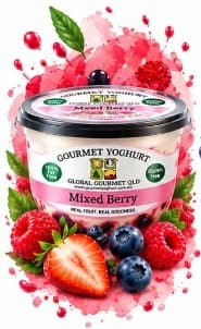 Mixed Berry gourmet yoghurt